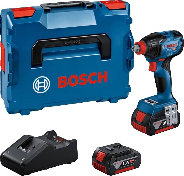 Bosch GDX 18V-210 C Professional -Iskumutterinväännin 2-in-1 2x 5,0 Ah