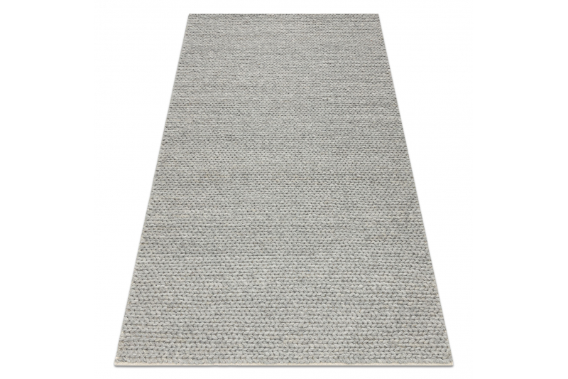 Villamatto TAHAR 99004G harmaa - KÄSINKUDOTTU lenkki, univormu