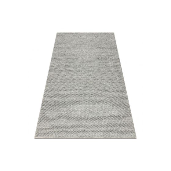 Villamatto TAHAR 99004G harmaa - KÄSINKUDOTTU lenkki, univormu