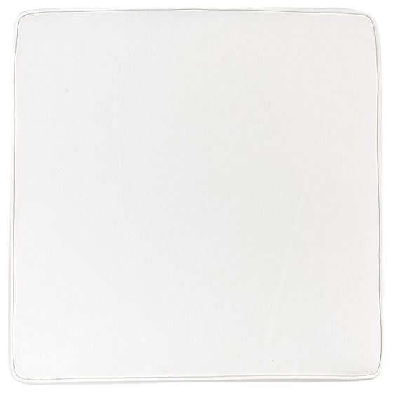 Puutarhatuolin istuintyyny SASSARI 46 x 46 cm Luonnonvalkoinen