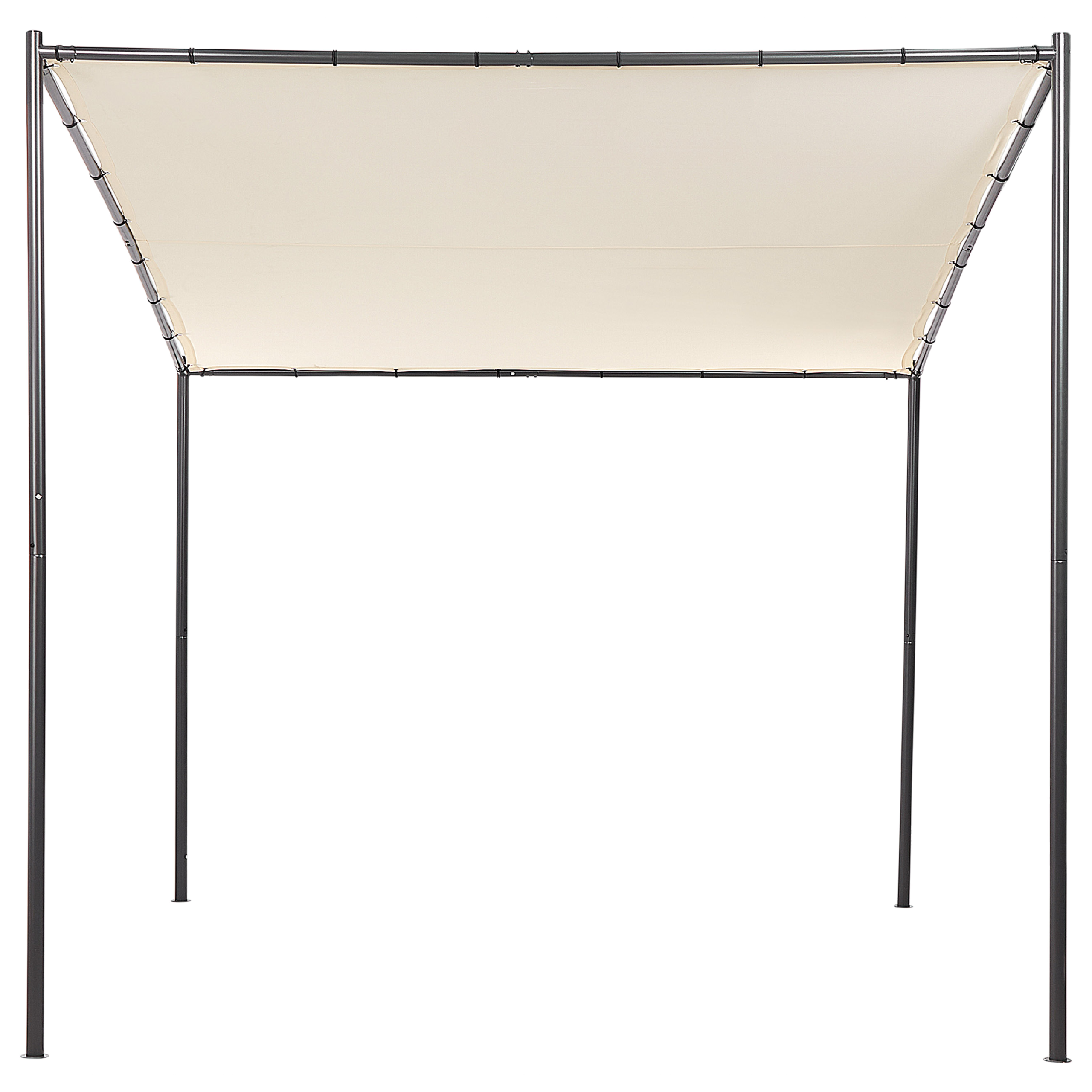Paviljonki VIMINO 282 cm 294 cm Metalli Beige