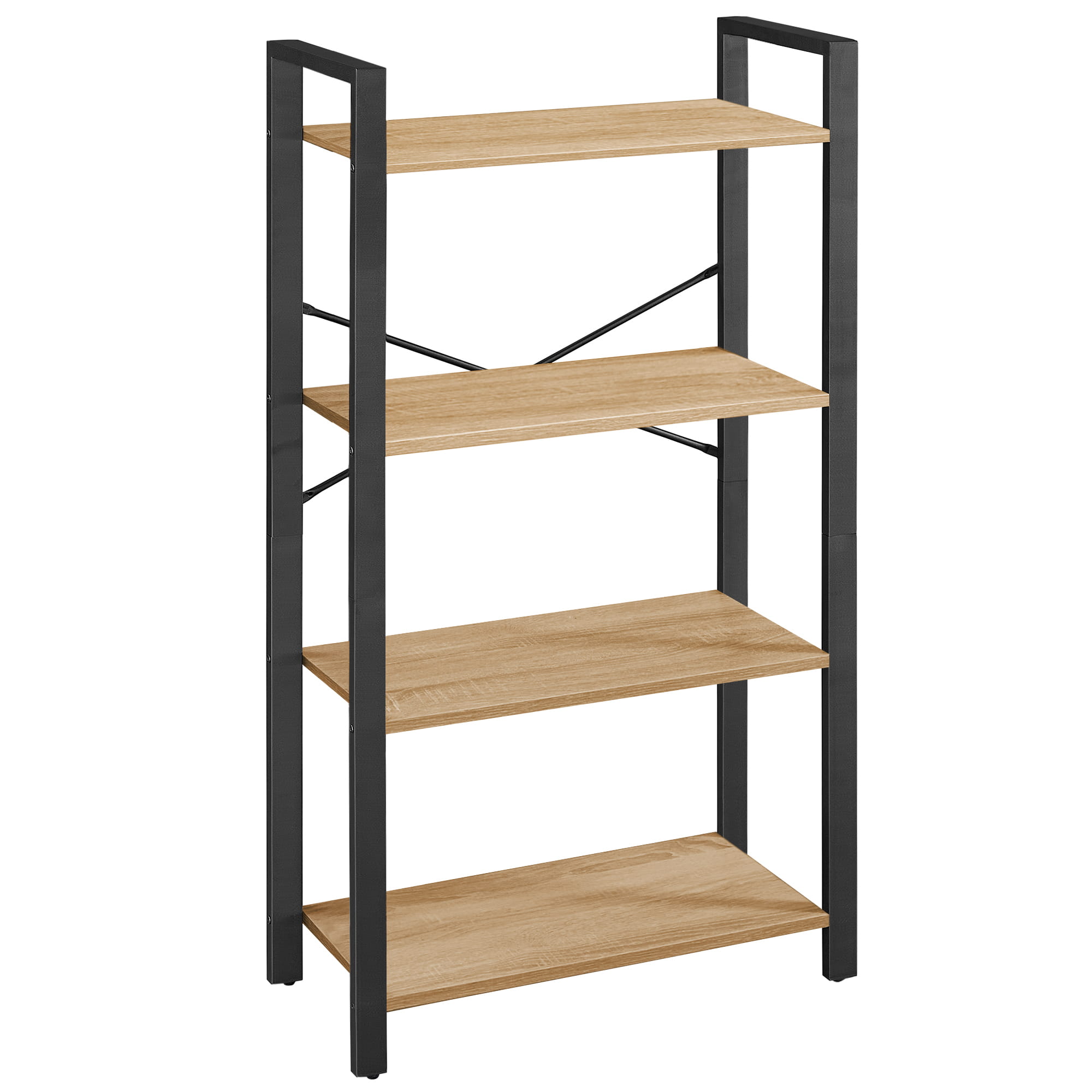 Kirjahylly sonoma-tammi, LLS060B11, 4 hyllyä