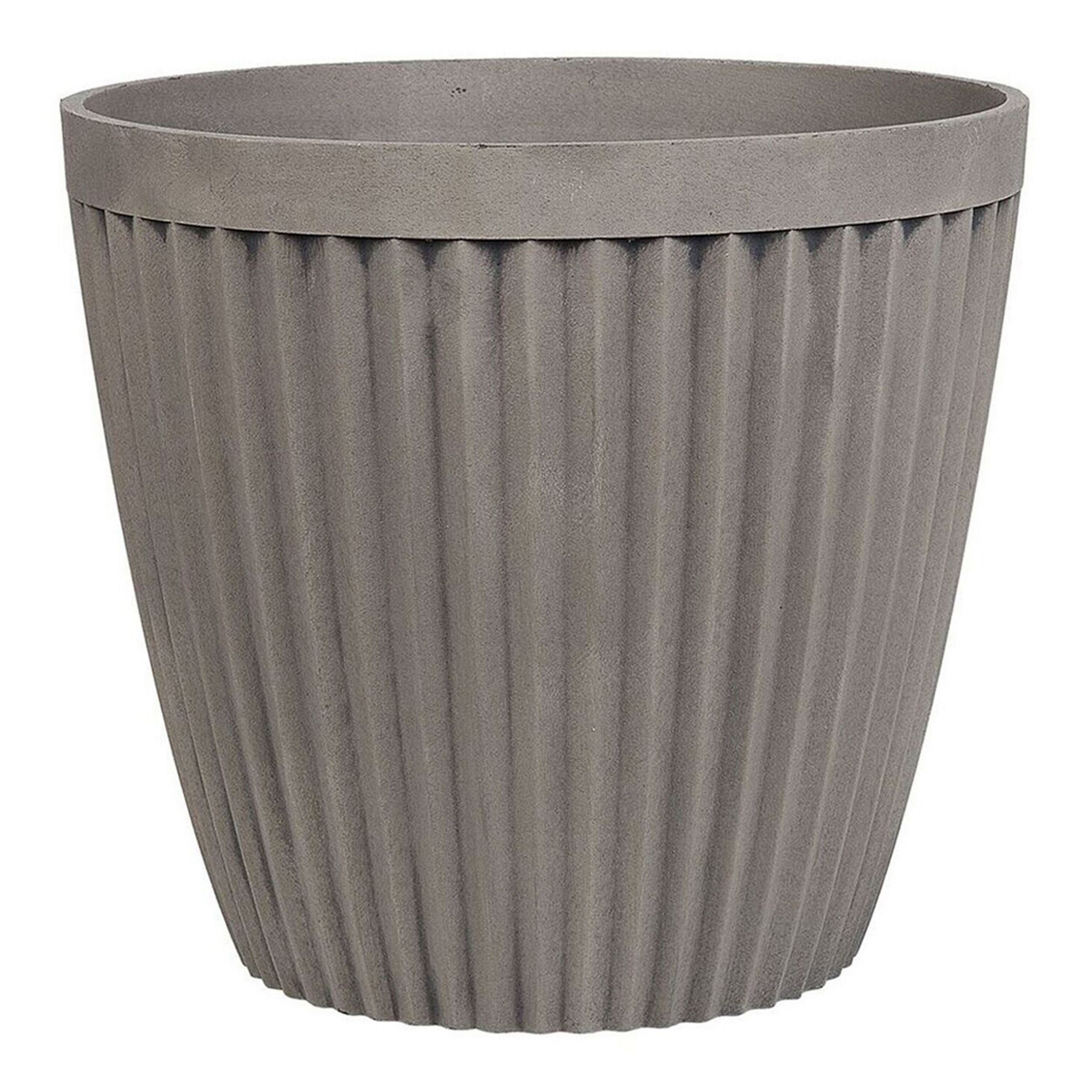 Kukkaruukku POKA 36 cm Ruskeanharmaa