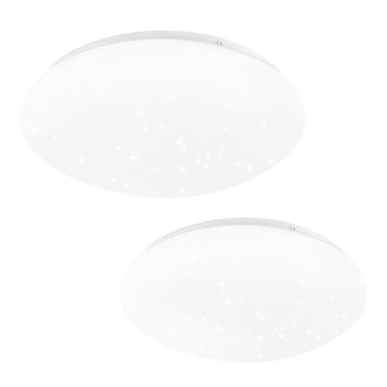 NETTLIFE Second LED - kattovalaisin keittiöön - makuuhuoneeseen Ø 16,5 cm, 6500 K, viileä valkoinen, 5 W