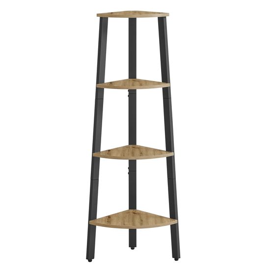 OSKAR LLS034B88 kulmahylly 34 x 34x125 cm 4 hyllyä, artisan-tammi-tammi