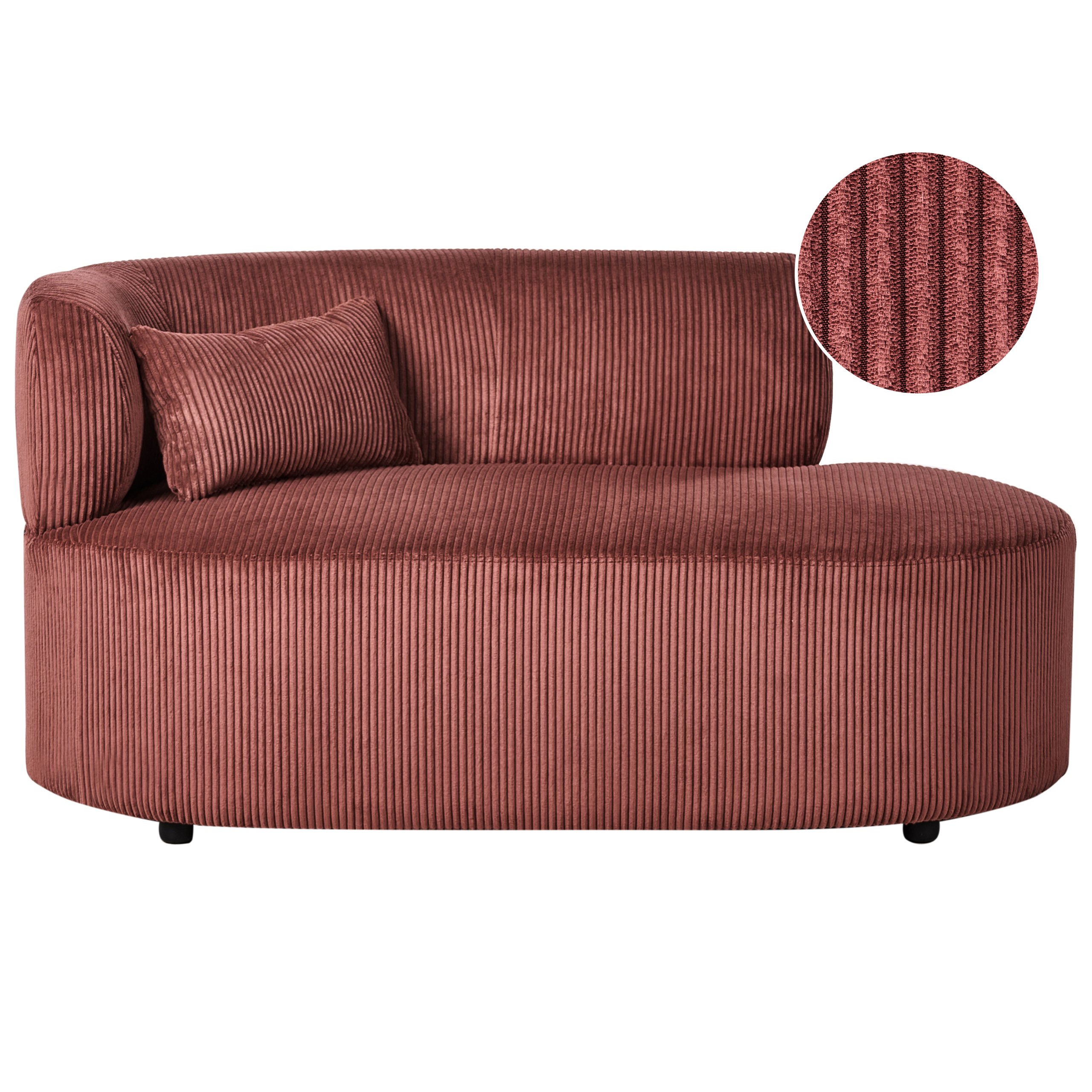 Divaani vasen VANVEY vakosametti Punainen