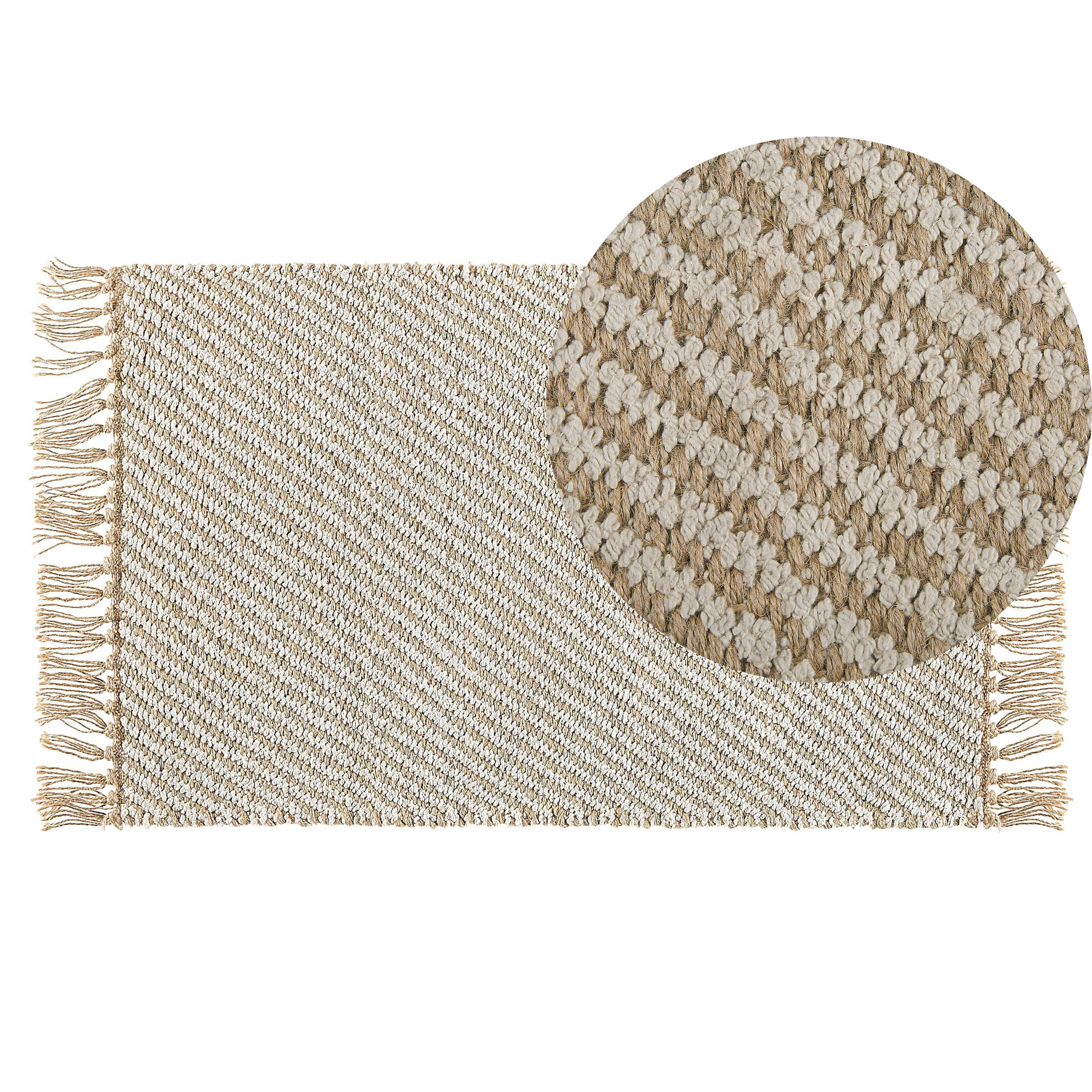 Matto ALADAG Beige 50 x 80 cm juutti