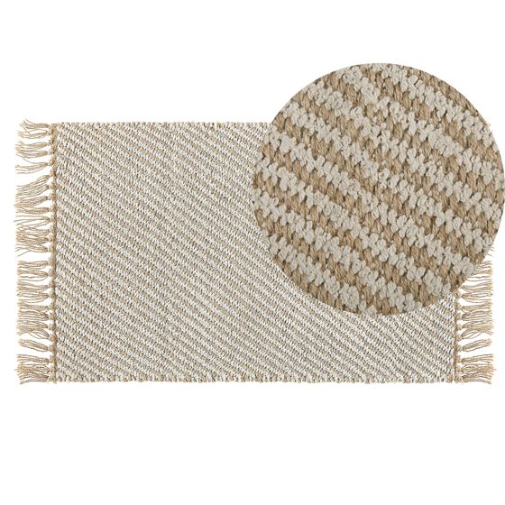 Matto ALADAG Beige 50 x 80 cm juutti