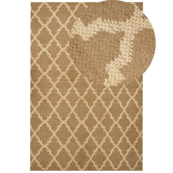 Matto MERMER Beige 200 x 300 cm juutti