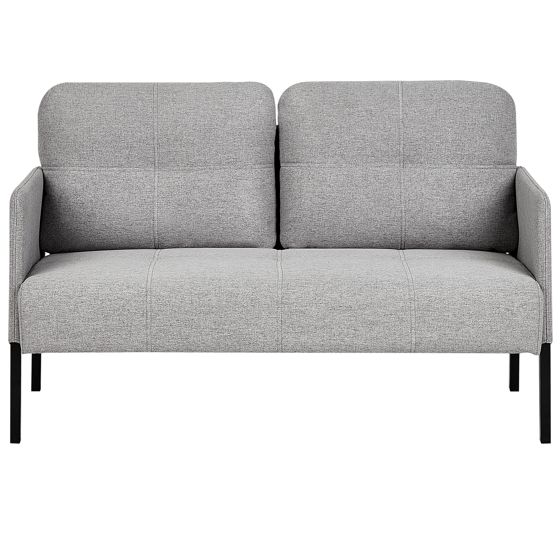 Verhoiltu penkki 2-istuttava LAHTI kangas Harmaa