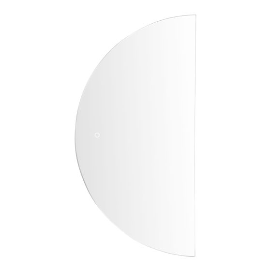 Kylpyhuoneen LED-peili LOUE 50 cm 100 cm Hopea