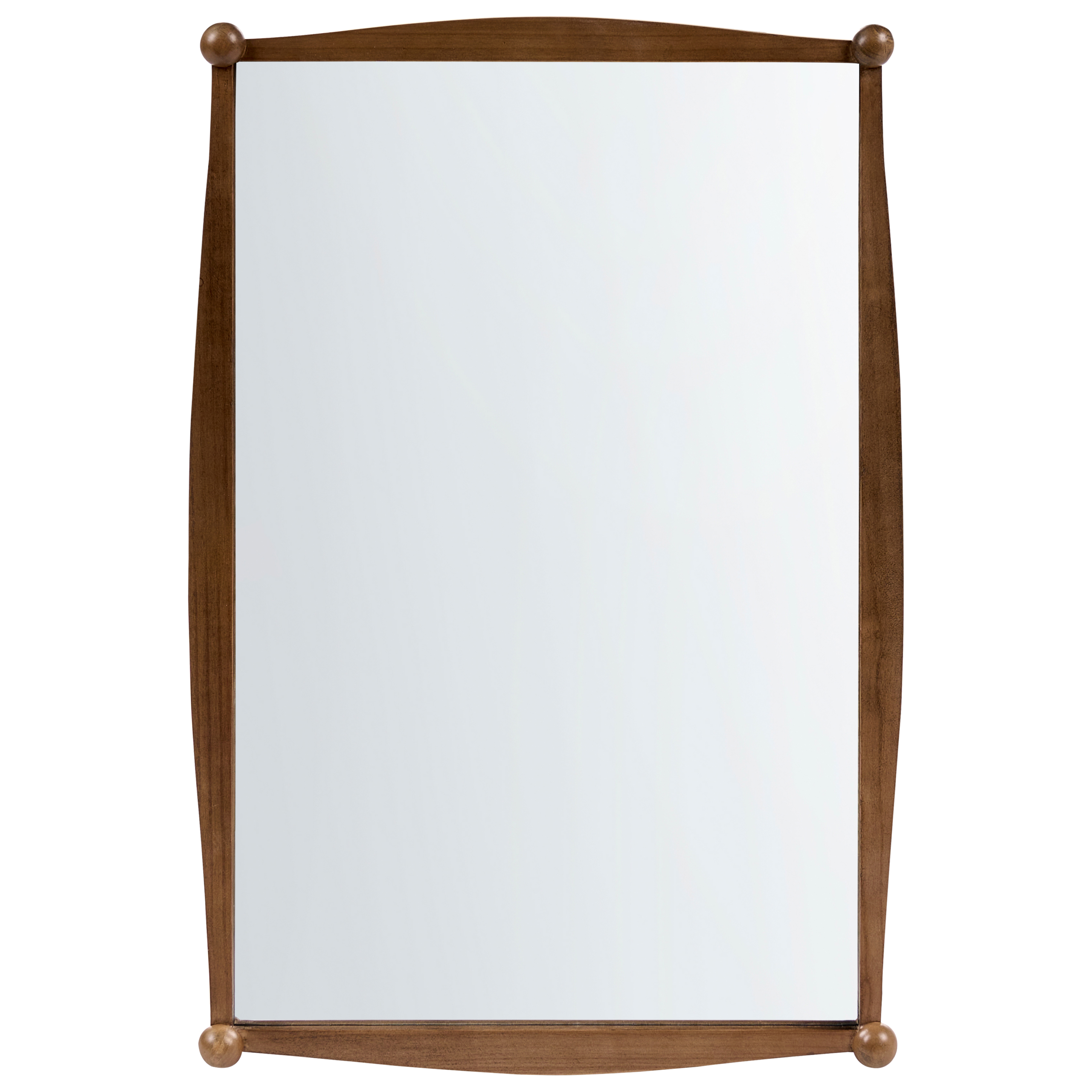 Seinäpeili TORTERON 61 cm 91 cm Keisaripuu Ruskea