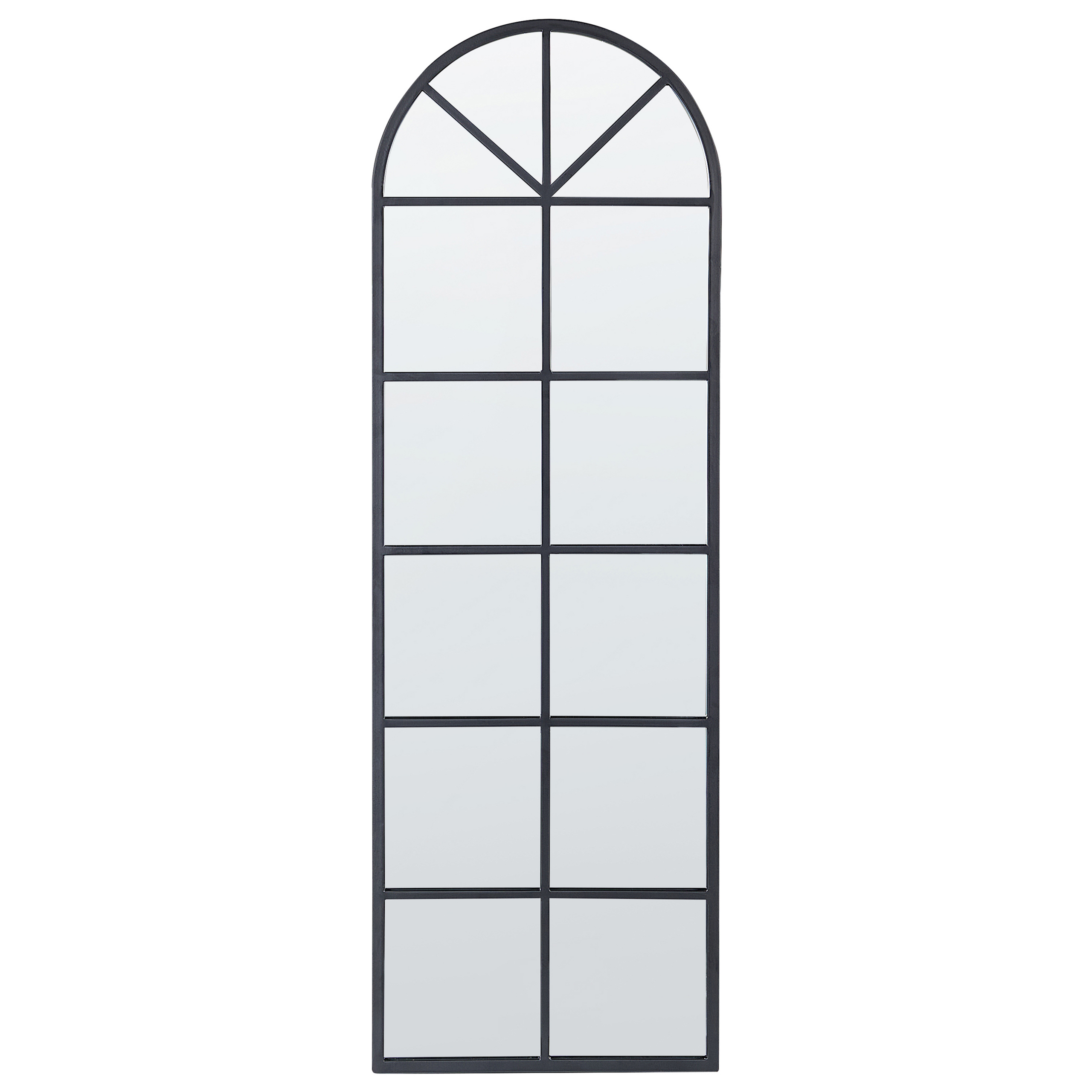Seinäpeili BROUAGE 40 cm 120 cm Metalli Musta
