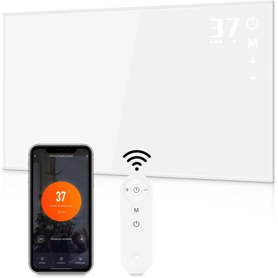 NETTLIFE Infrapunalämmitin 450W WIFI-kauko-ohjaimella