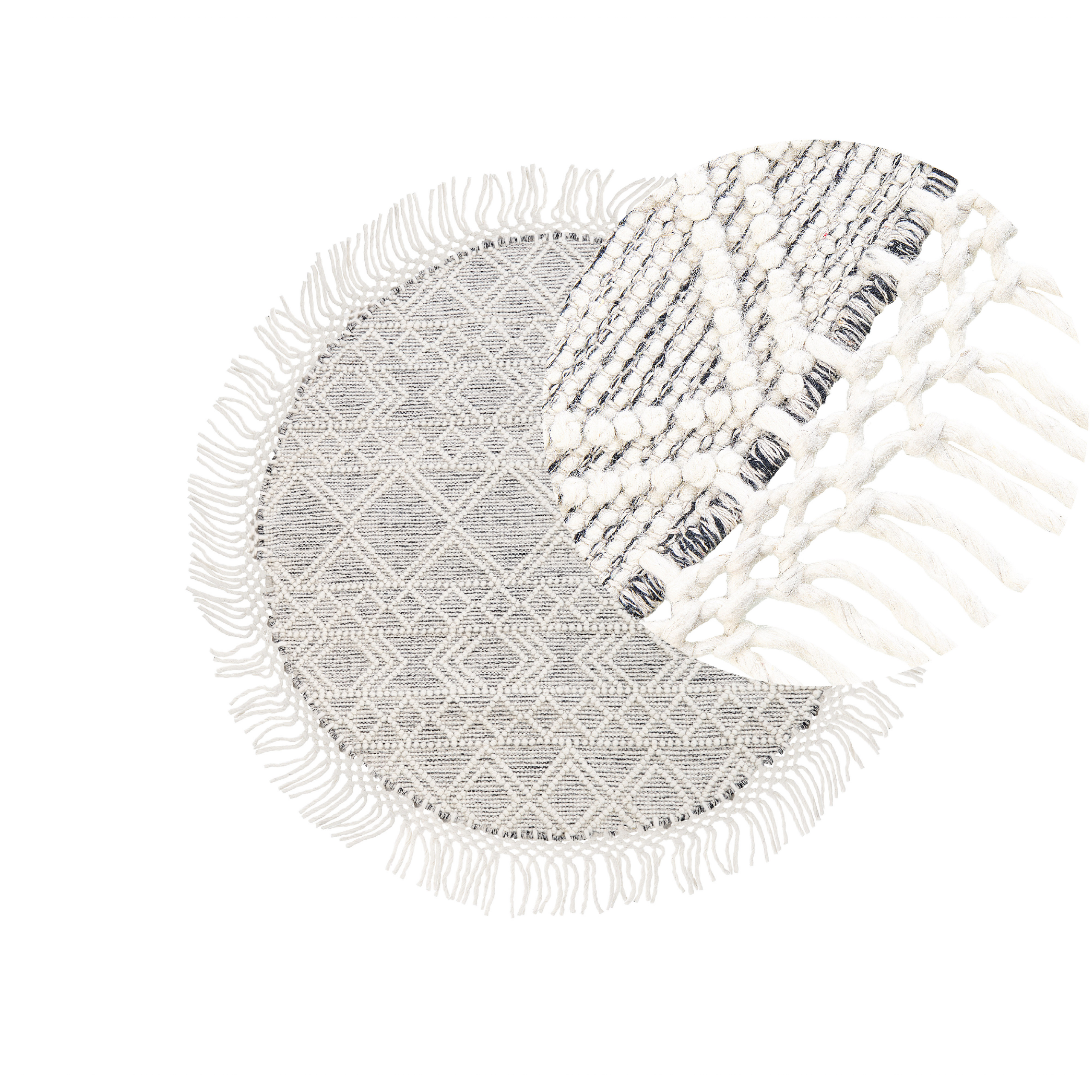 Matto BULDAN Harmaa ø 140 cm villa