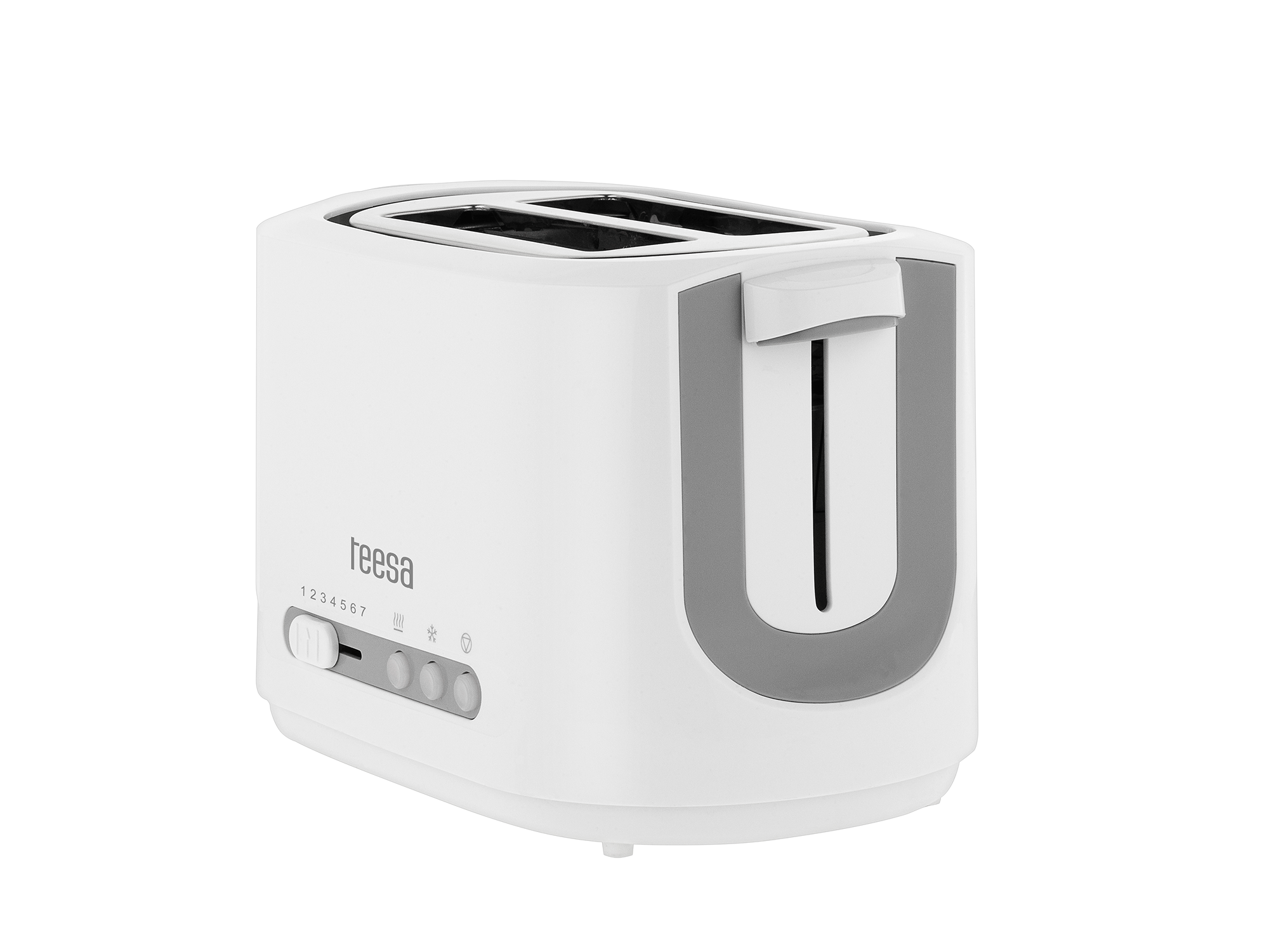 Teesa 850W leivänpaahdin 2 paahtoastetta 7 asetusta peltitaso