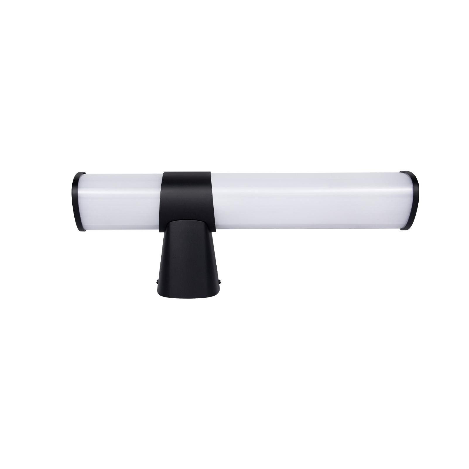 NETTLIFE LED-kylpyhuoneen, seinävalaisin, LED-kylpyhuoneen, peilivalaisin - moderni, musta 6W 30cm vedenpitävä, IP44 neutraaliValkoinen 4000K