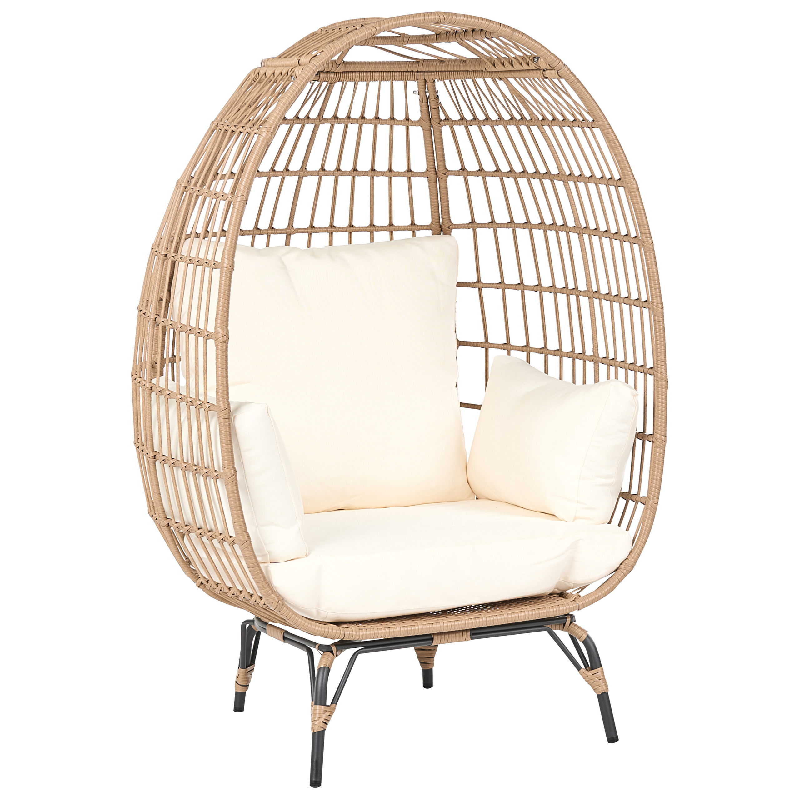 Puutarhatuoli VEROLI Polyrottinki Beige