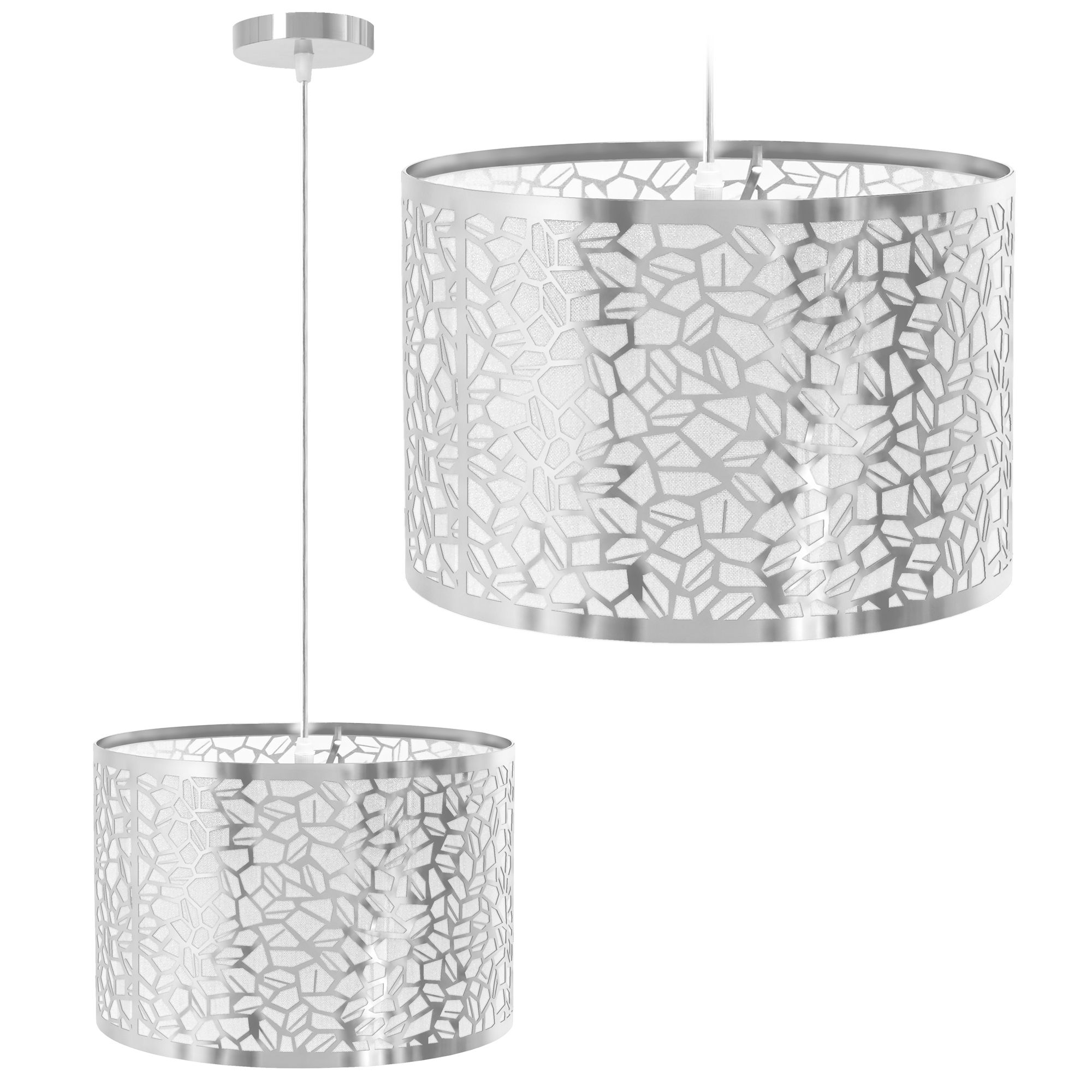 TOOLIGHT riippuva kattovalaisin APP1015-1CP harmaa, 30x30x20cm