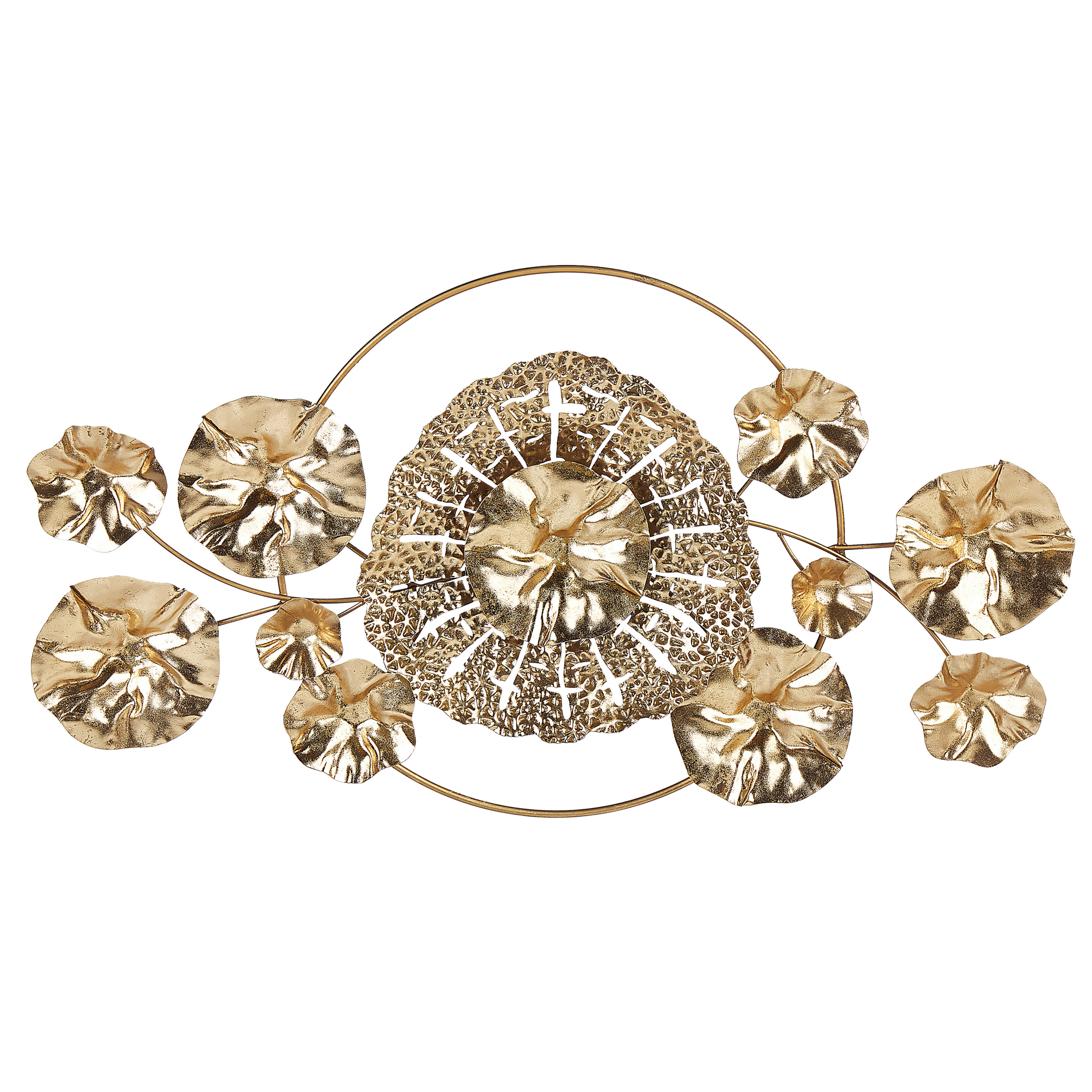 Seinäkoriste CHROMIUM metalli 50 cm Punainen