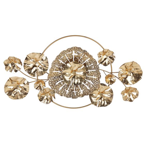 Seinäkoriste CHROMIUM metalli 50 cm Punainen