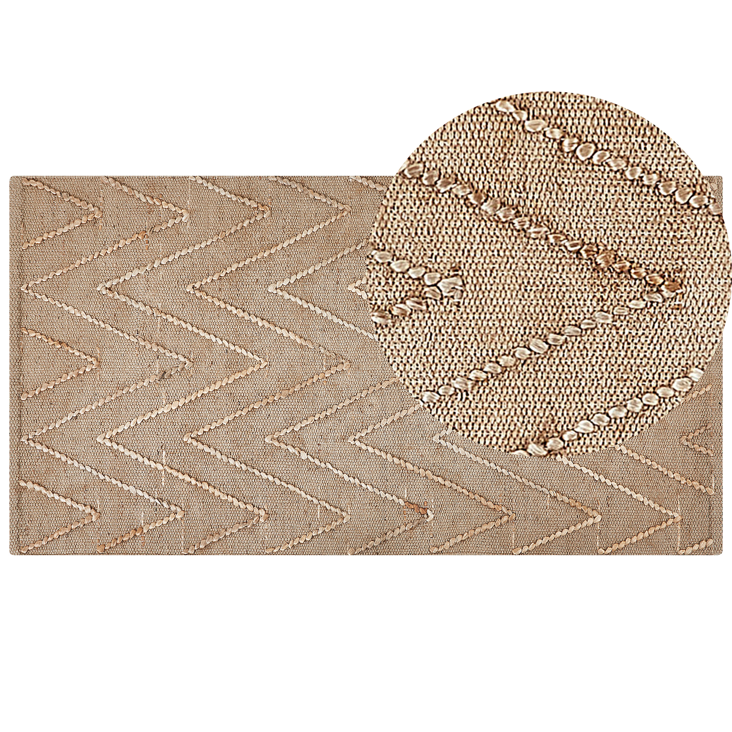 Matto DADAY Beige 80 x 150 cm Juutti