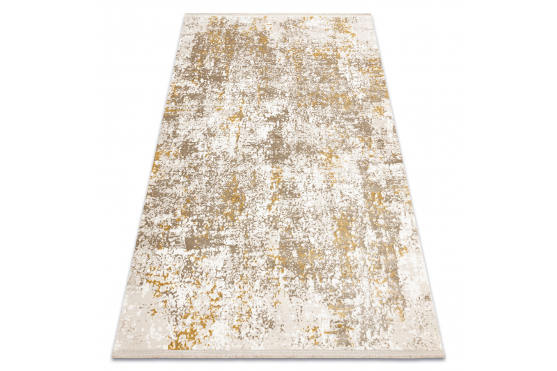 Moderni matto DUKE 51546 beige / kulta - Vintage, erittäin pehmeä,