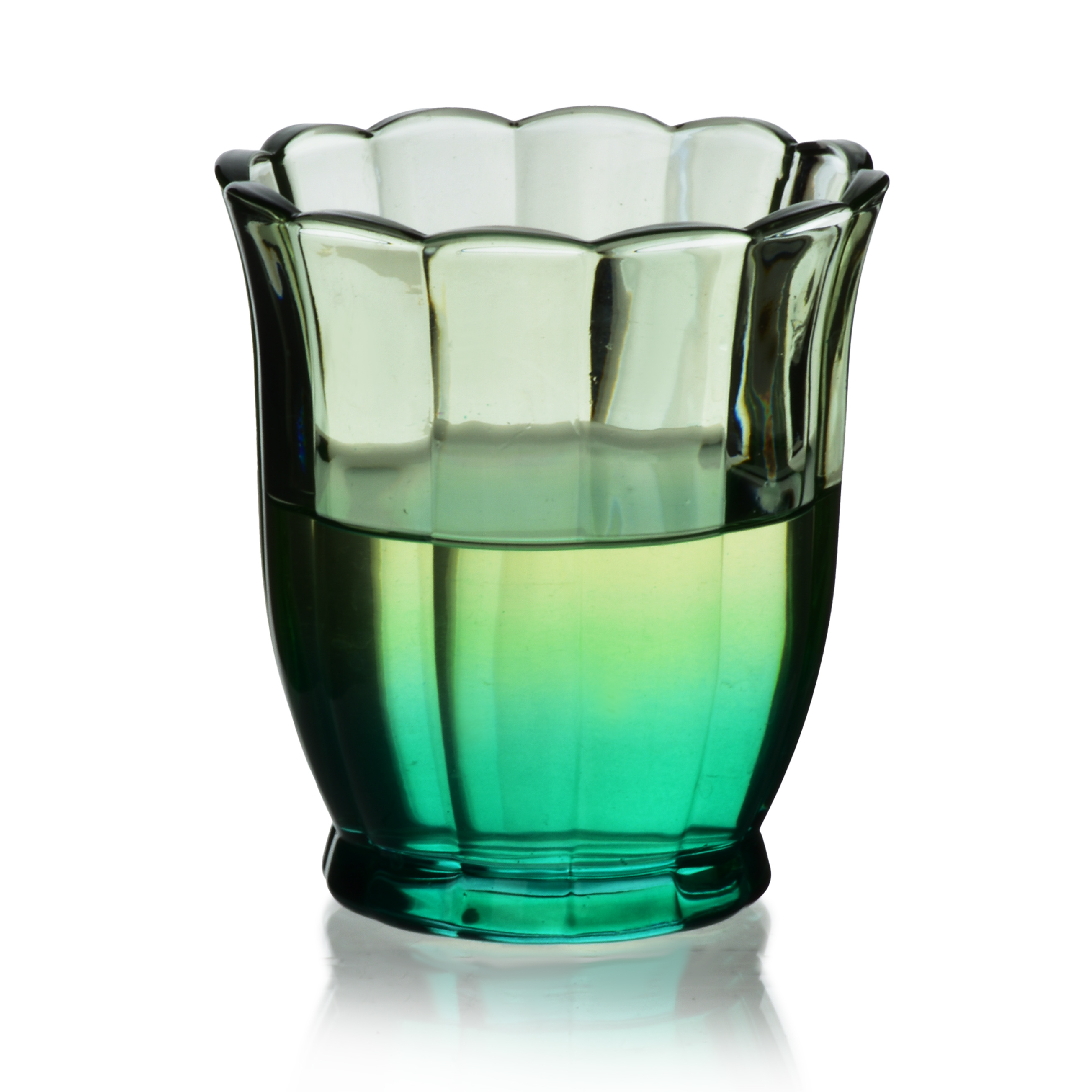 Juomalasi lasi VINI Matala 9,5x6x10 cm vihreä 1 kpl