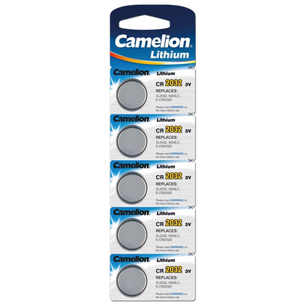 Camelion | CR2032-BP5 | CR2032 | Litium | 5 kpl.