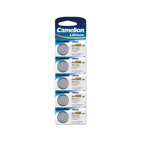 Camelion | CR2032-BP5 | CR2032 | Litium | 5 kpl.