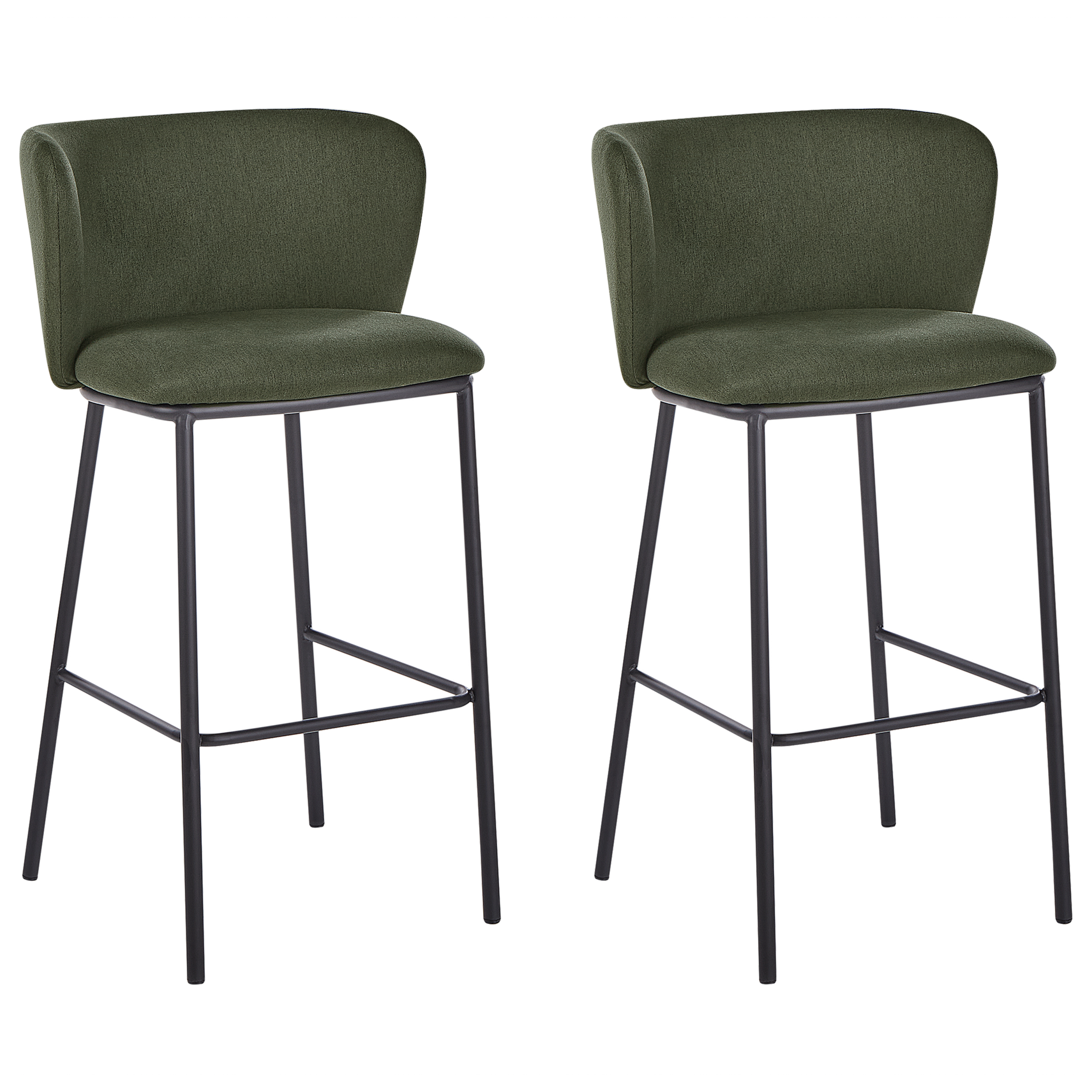 Baarituolisetti 2 kpl MINA Tummanvihreä