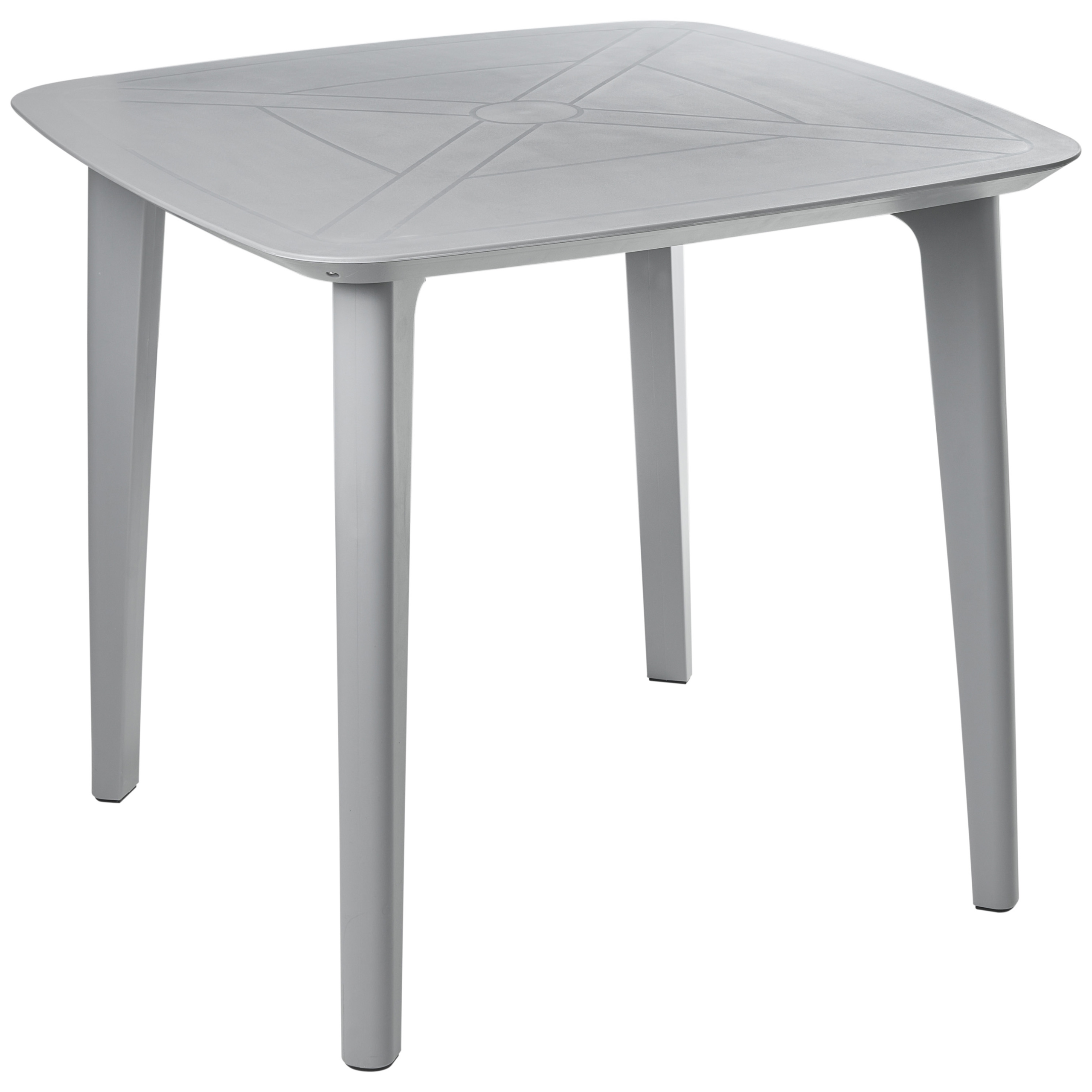 Puutarhapöytä SORICO 86 cm 86 cm Harmaa