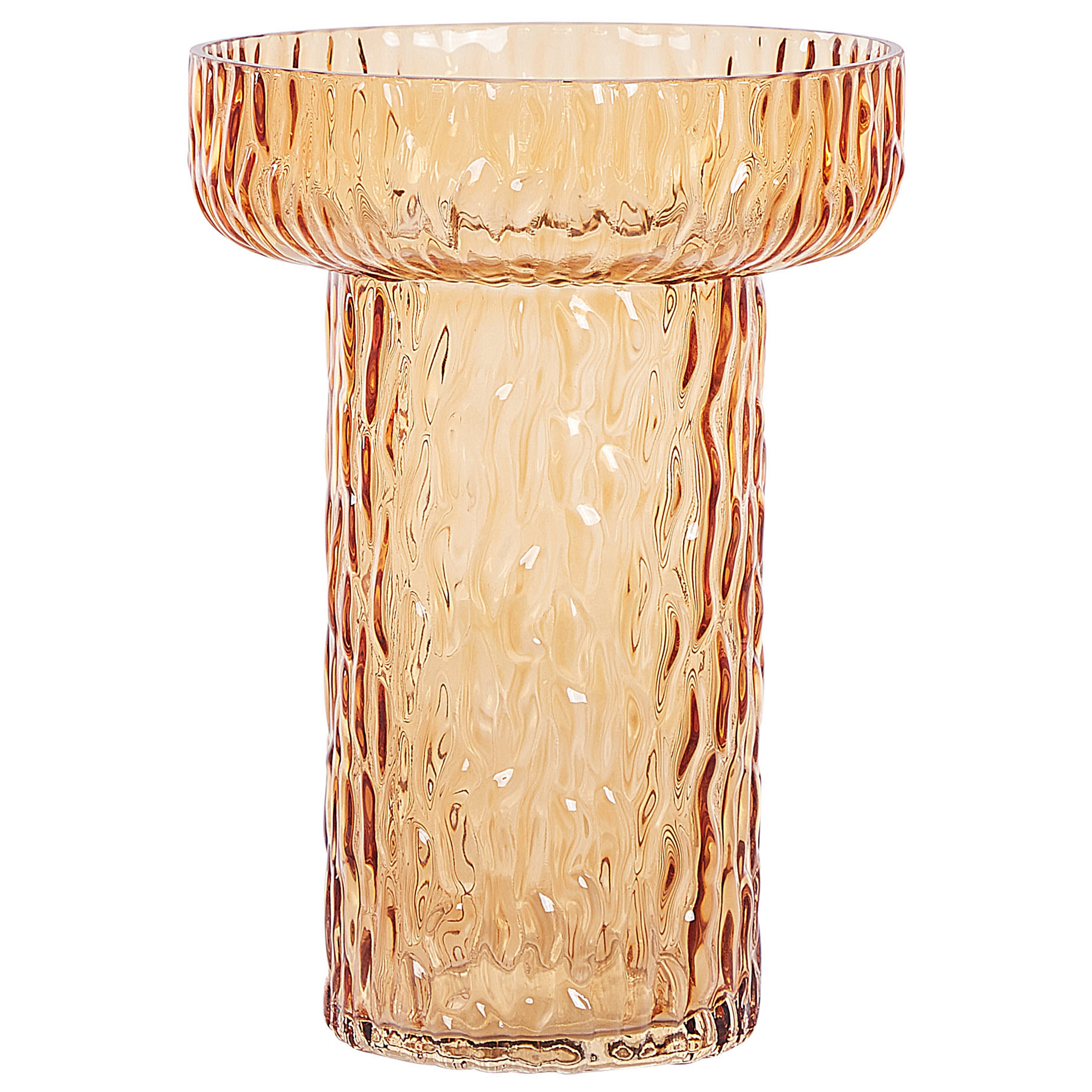 Kukkamaljakko PLATANIA 20 cm Lasi Oranssi