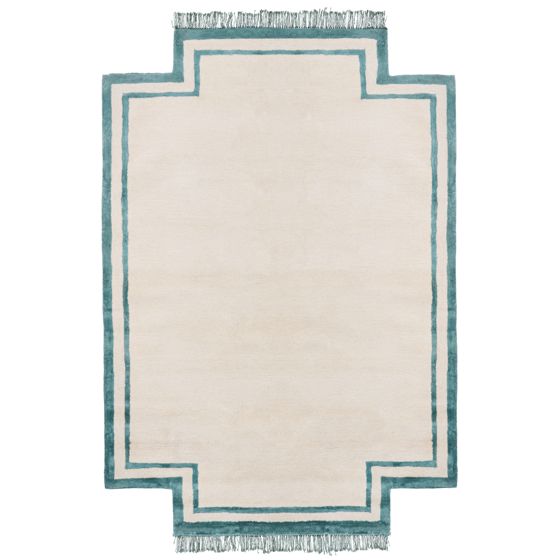 Matto BERWARI Vaaleanbeige 160 x 230 cm viskoosi