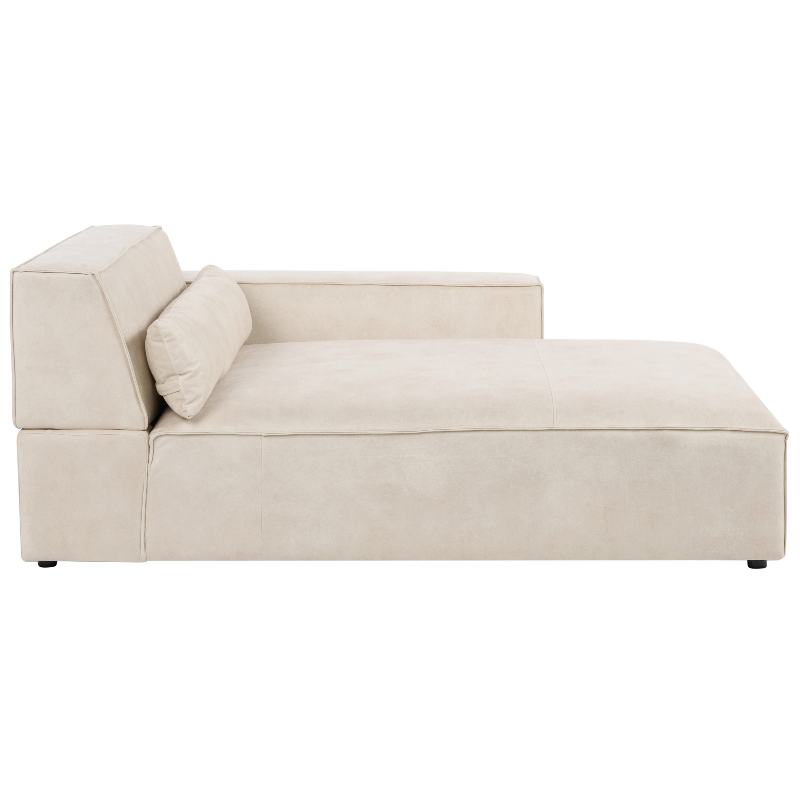 Divaani vasen HELLNAR sametti Vaaleanbeige