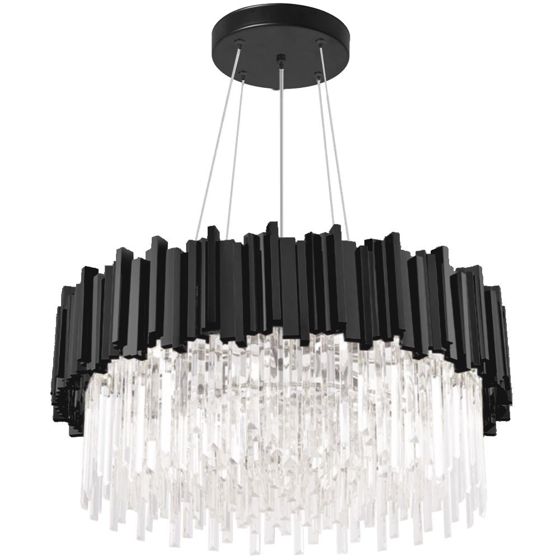 TOOLIGHT riippuva kattovalaisin APP1481-1C musta, 40x40x13, 5cm