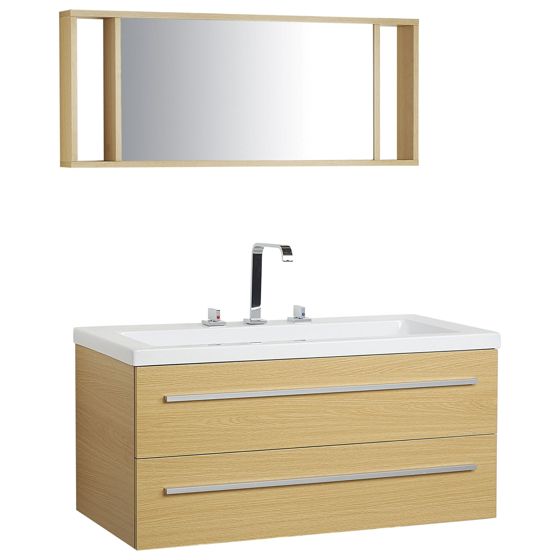 Kylpyhuoneen kalustesetti ALMERIA 101 cm Beige