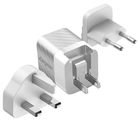 GaN-verkkovirtalaturi 4A USB-C 20W monipistorasia EU / UK / US