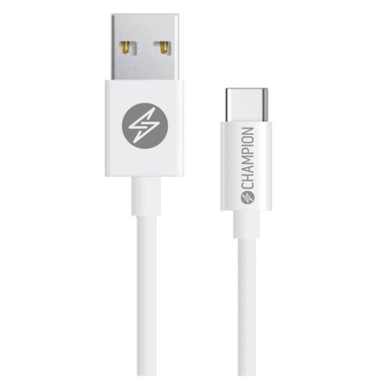 USB-A-USB-C-kaapeli 1 m valkoinen