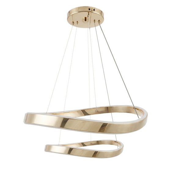 TOOLIGHT riippuvalaisin SWE063-CP Kulta, 60x60x5cm