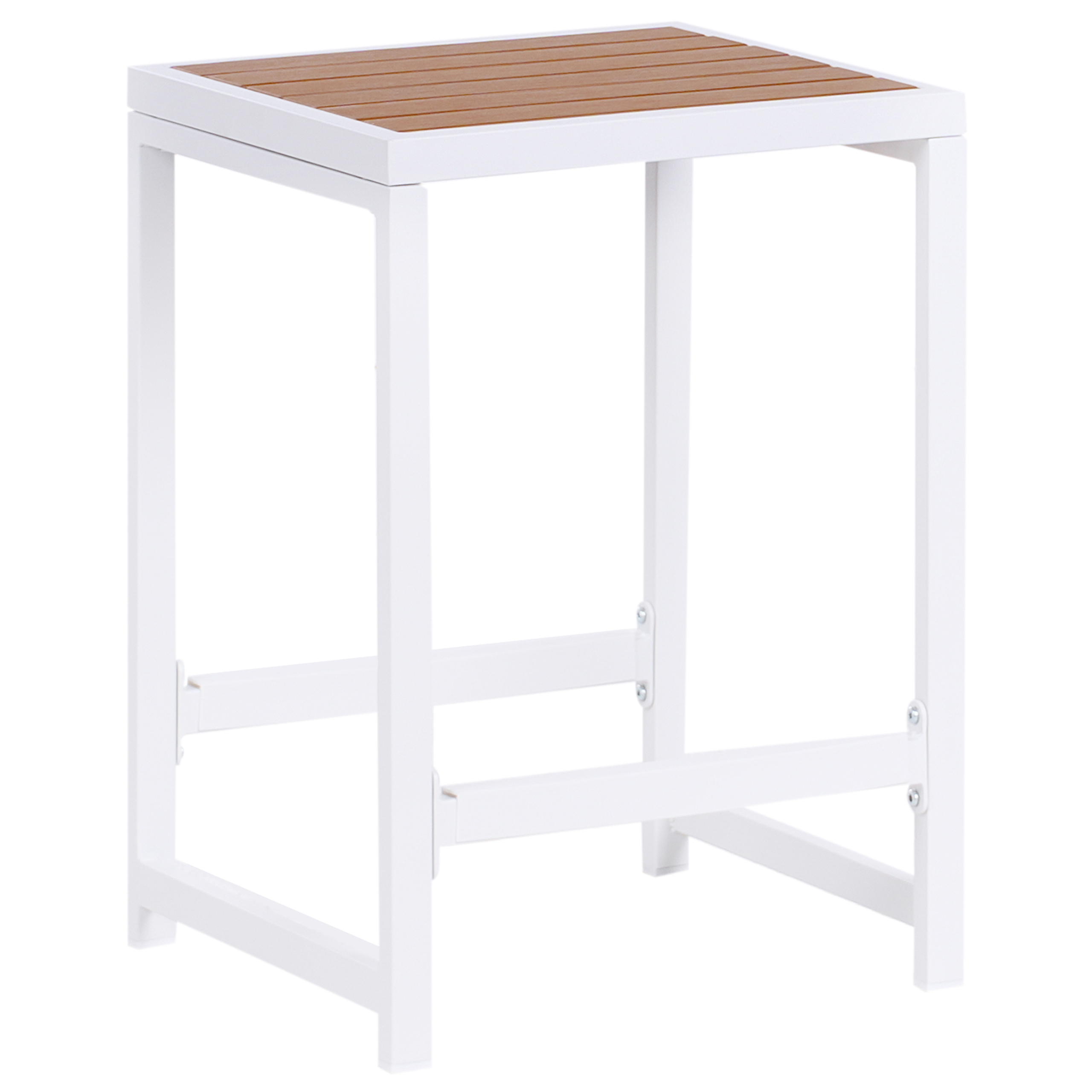 Puutarhatuoli AVETRANA Ruskea/valkoinen