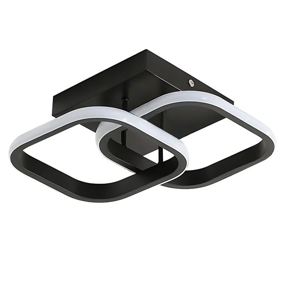 TOOLIGHT kattovalaisin LHJ074-C musta, 23x8x23cm