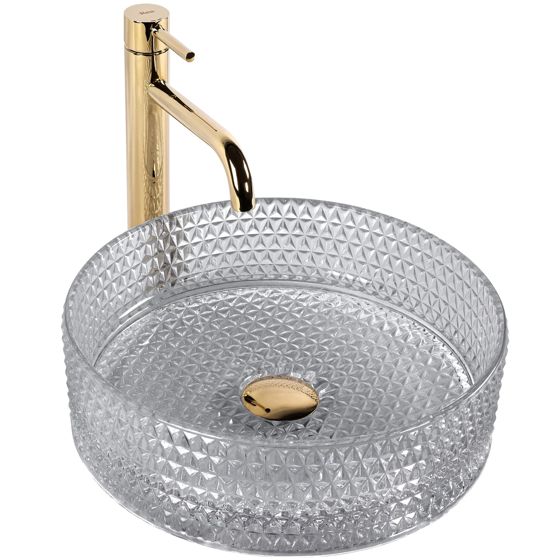 REA Malja-allas CRISTAL 35 harmaa, 35, 5X35, 5X11, 5CM