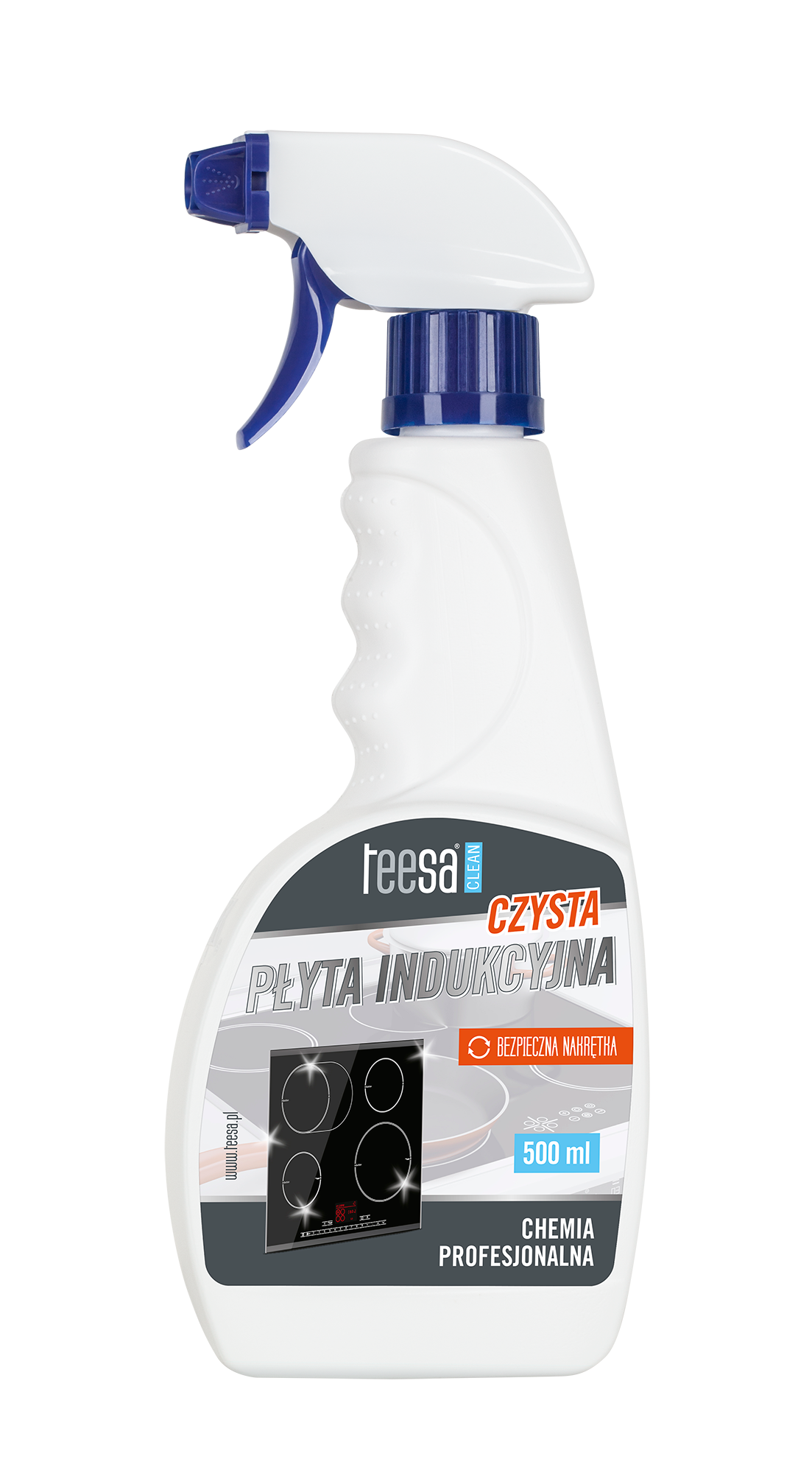 Teesa 500ml induktiolieden puhdistusaine, tehokas ja toimiva