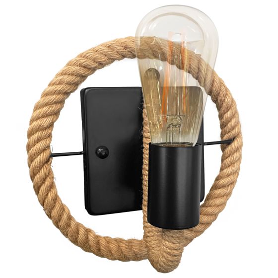 TOOLIGHT seinävalaisin APP1465-1W ruskea, 12x25x40cm