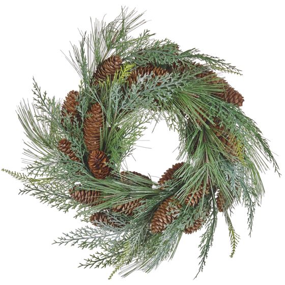 Joulukranssi ASTURIA 34 cm Vihreä