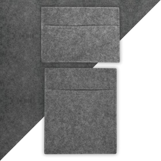 Pakettiauton matonvuori ja säilytystaskut - Savunharmaa