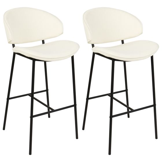 Baarituolisetti 2 kpl KIANA Vaaleanbeige