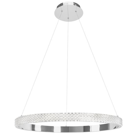 TOOLIGHT riippuva kattovalaisin LED APP1511-CP kromi, 61x61x45cm