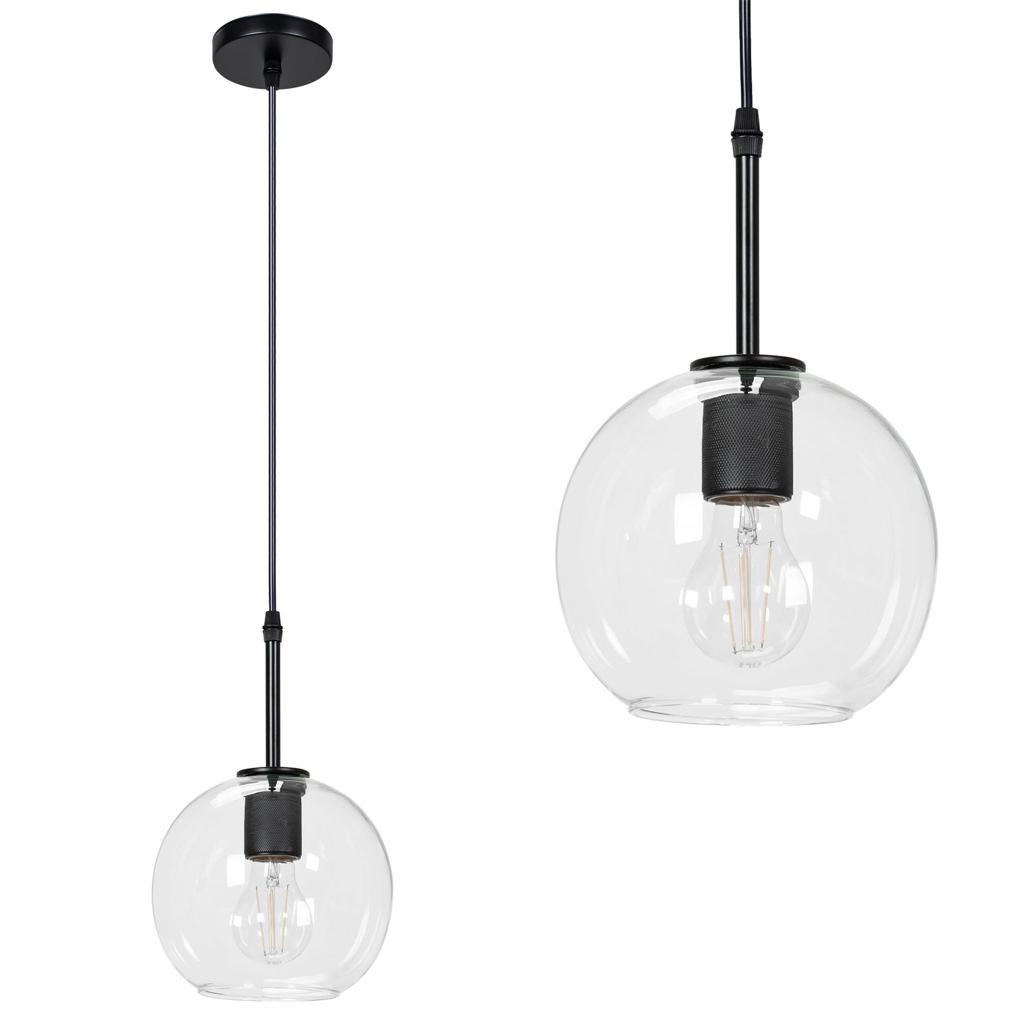 TOOLIGHT riippuva kattovalaisin APP1176-1CP musta